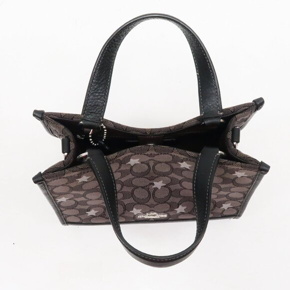 Coach NEW! Star Print Signature Jacquard Dempsey Tote w/Tags! - Picture 7 of 16
